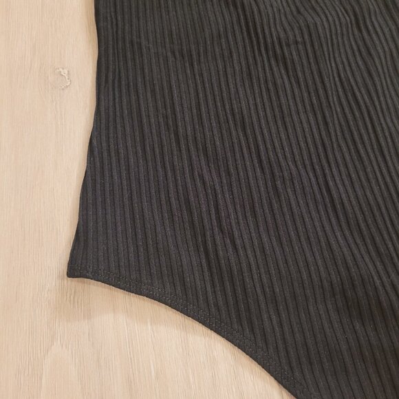 WILFRED | Aritzia Annecy Bodysuit Ribbed | Sz. M - Picture 4 of 7